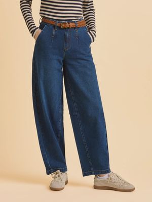 Bohdi Jeans, Featuring waistline pleats and contrast stitching