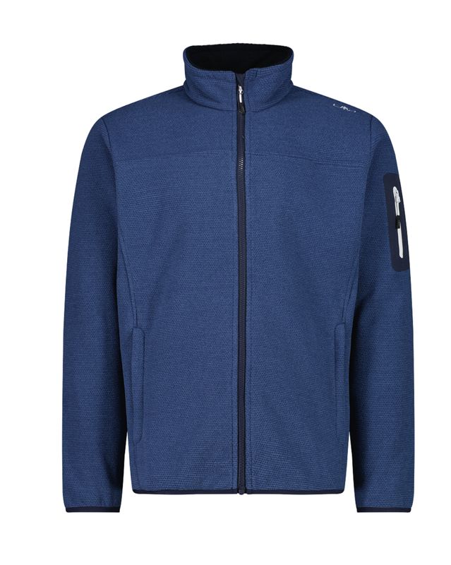 Men&#39;s Jacquard Knit-Tech Fleece -Bluestone