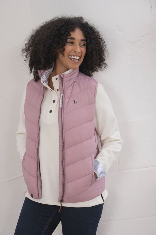 Laurel Gilet - Wild Rose