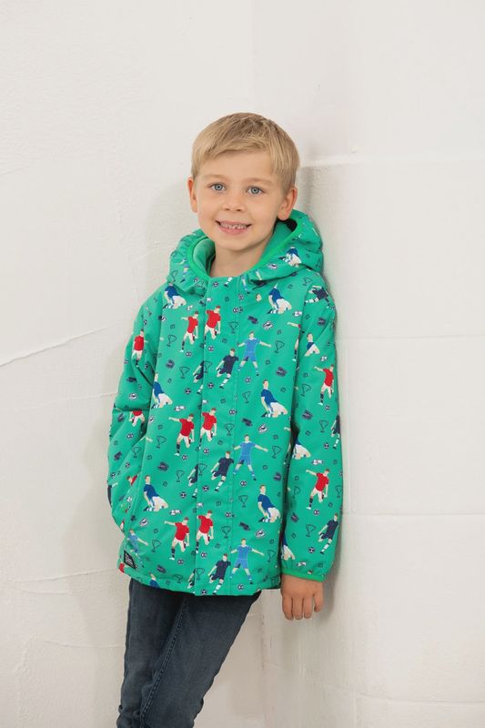 Finlay Coat - Football Print