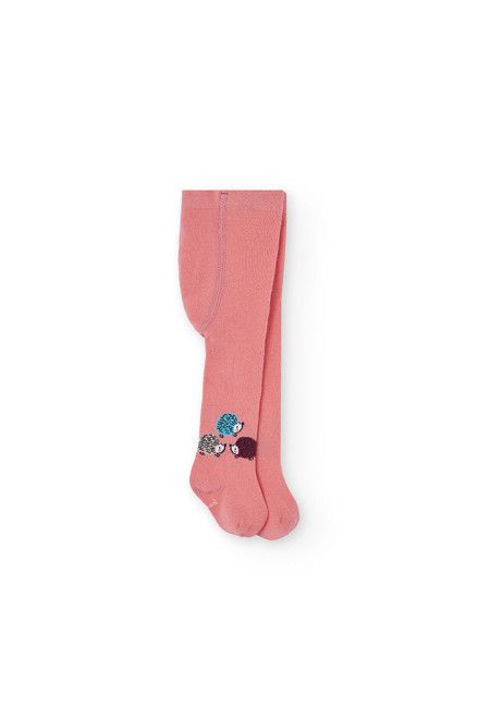 Pink Hedgehogs Tights - 132220