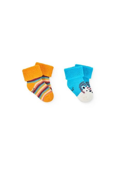 Baby Striped Patterned Socks Pack - 192002