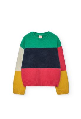 Girls Colour Block Jumper - 412142