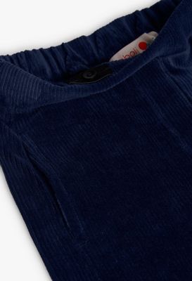 Girls Navy Corduroy Trousers - 492016