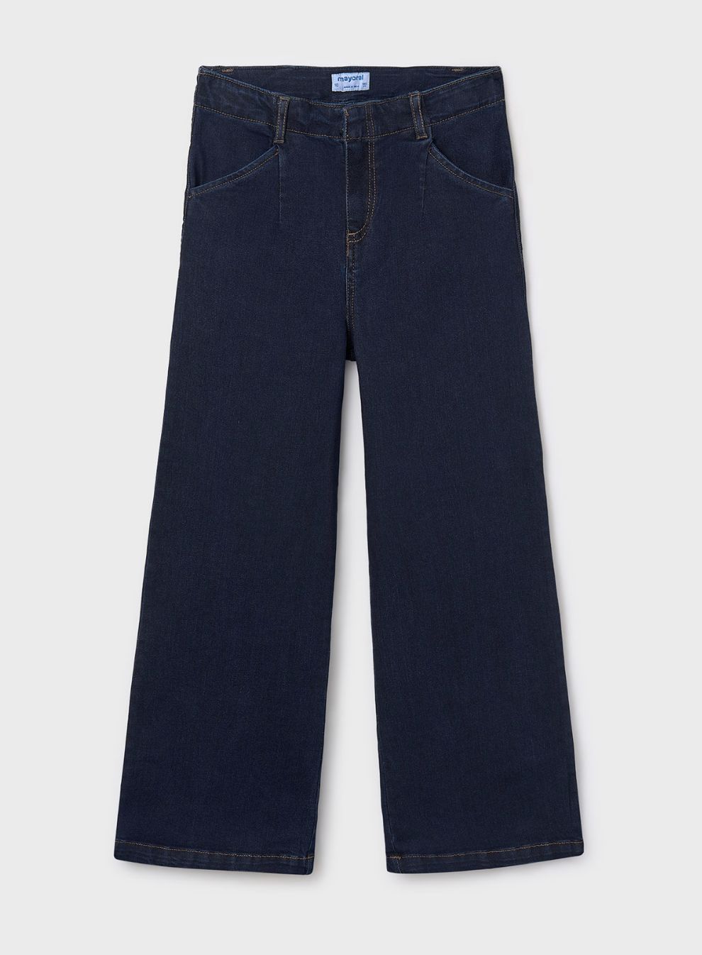 Girls Flared Denim Jeans 7573 - Super Dark