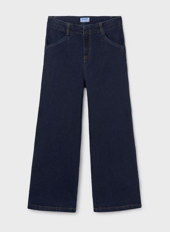 Girls Flared Denim Jeans 7573 - Super Dark