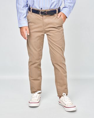 Boy's Camel Chino Pants