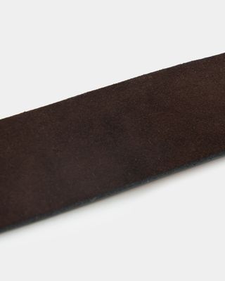 Boy's Brown Split Leather Belt
