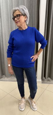 Baby Cable Crew Neck Jumper YC247