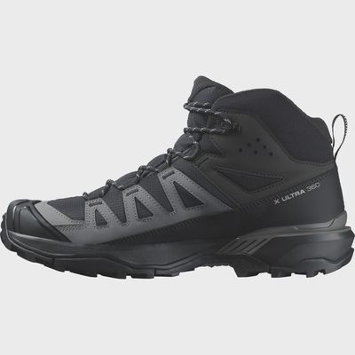 X ULTRA 360 MID GORE-TEX Men&#39;s Hiking Boots - Black