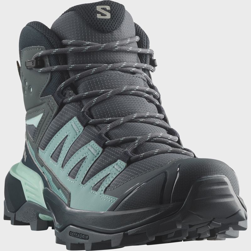 X ULTRA 360 MID GORE-TEX Women&#39;s Hiking Boots - Turbulence/Carbon