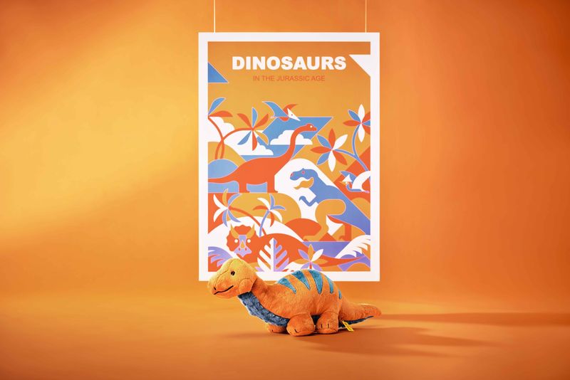 Bronko Brontosaurus 28cm 087837