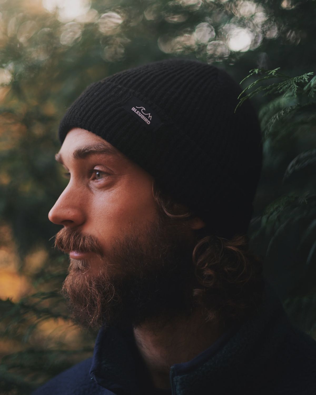 Fisherman Beanie - Black