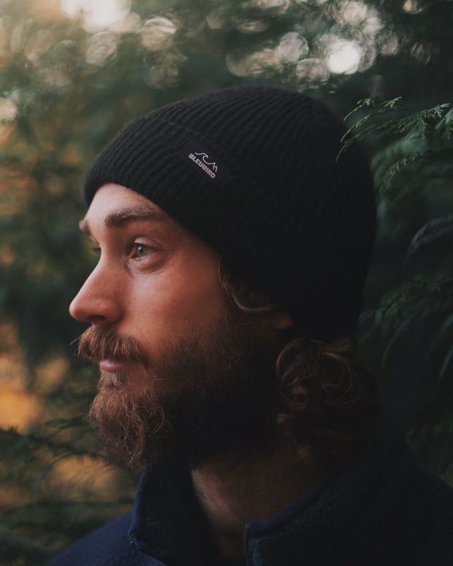 Fisherman Beanie - Black