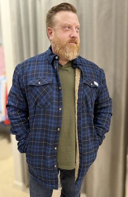 Sequoia Sherpa Overshirt - Navy