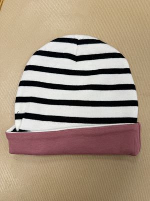 Enfin Reversible Bonnet - Ecru/Navy Girls