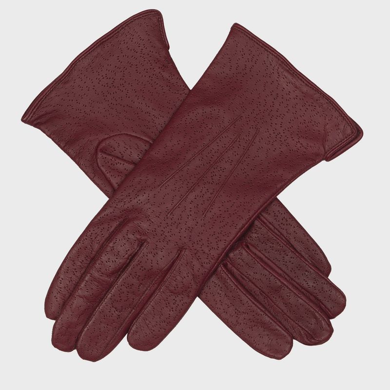 Jessica Women&#39;s Imipec Leather Gloves - Claret