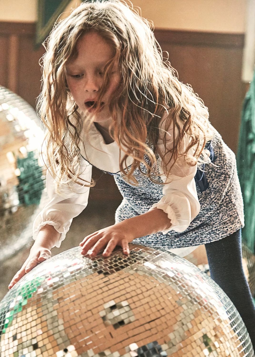 Girls Pinafore Dress 4990 - Ocean