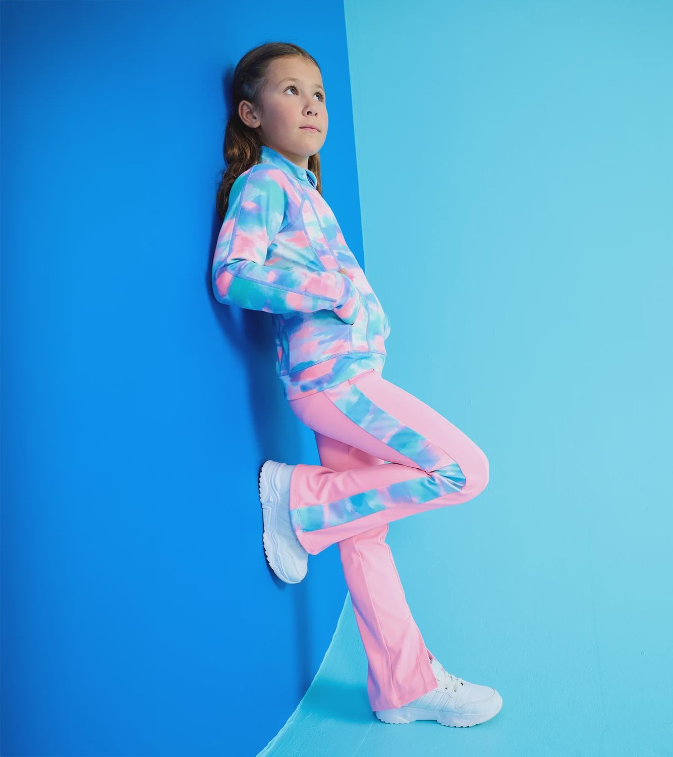 Girl&#39;s Fuchsia Pink Active Flared Pants