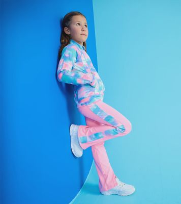 Girl's Fuchsia Pink Active Flared Pants