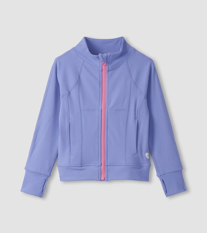 Girl&#39;s Lavender Active Jacket