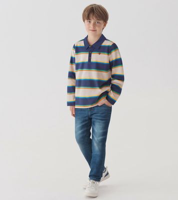 Boy's Varsity Stripes Rugby Shirt