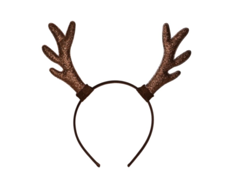 Brown Antlers Headband
