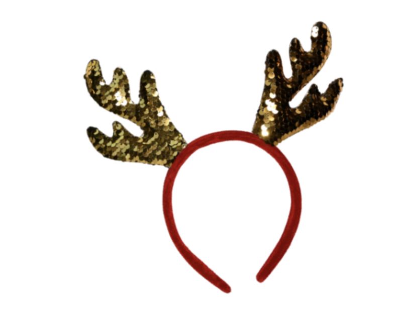 Gold Antlers Headband