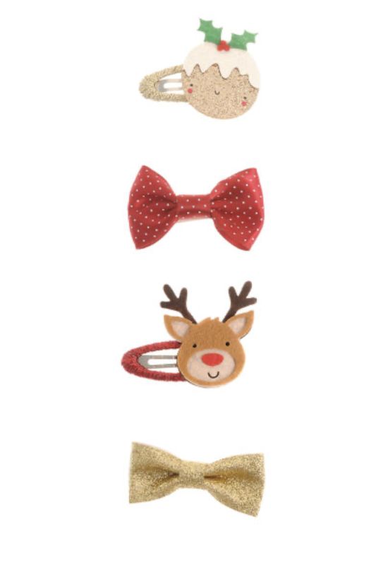 Christmas Hairclip Set