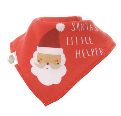 Santa’s Little Helper Christmas Bib