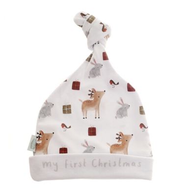 My First Christmas Winter Animals Hat