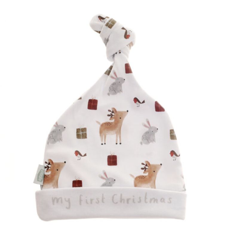My First Christmas Winter Animals Hat