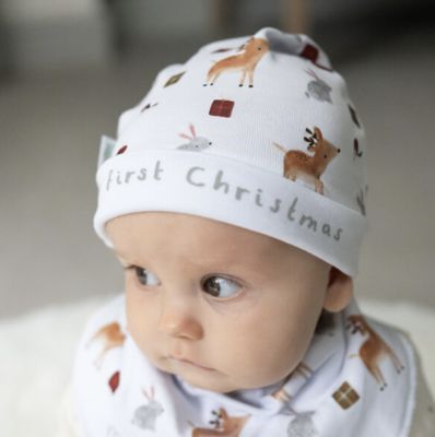 My First Christmas Winter Animals Hat