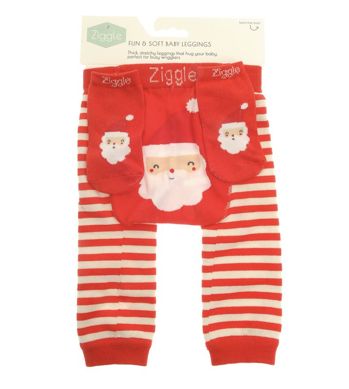 Santa Leggings and Socks Set