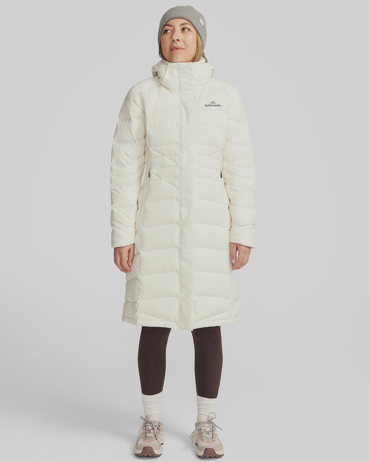 Women&#39;s Winterburn Longline Down Jacket v2 - Natural