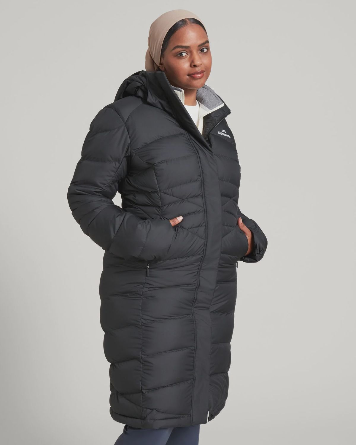 Women&#39;s Winterburn Longline Down Jacket v2 - Black