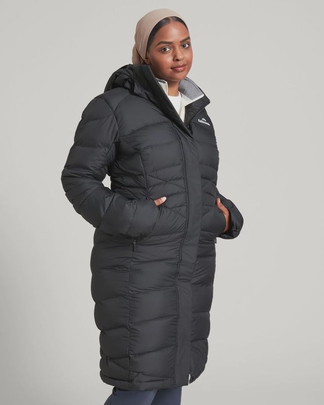 Women&#39;s Winterburn Longline Down Jacket v2 - Black