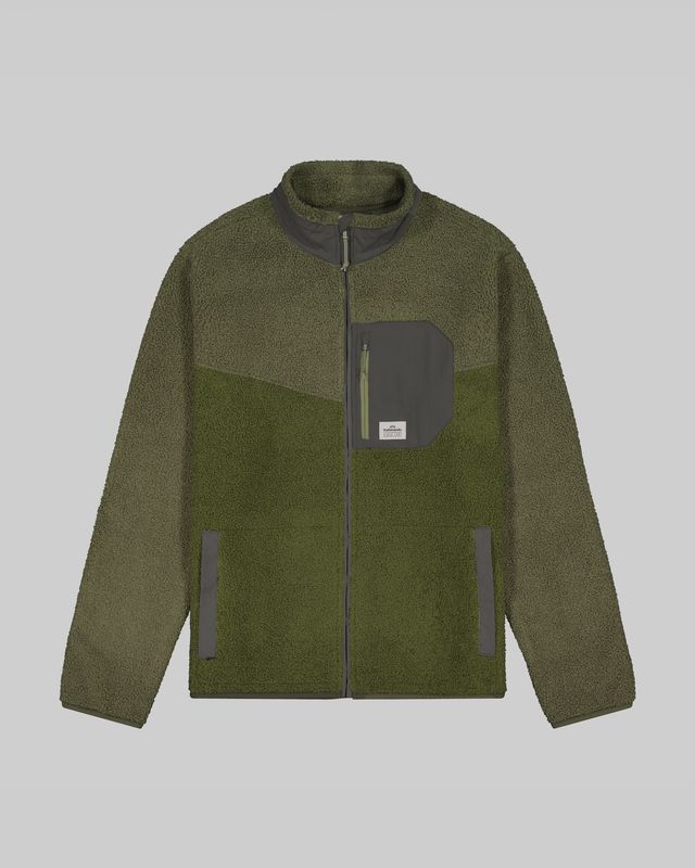 Men&#39;s Co-Z High Pile Jacket - Light Moss