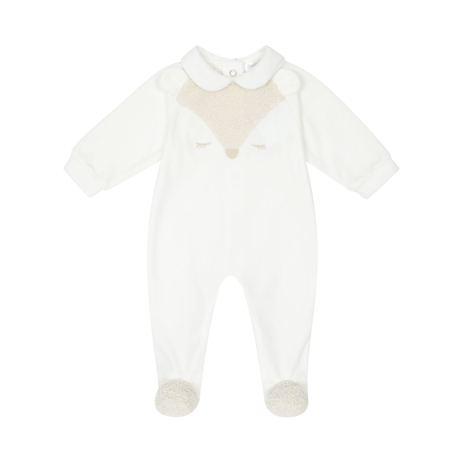 Ivory Fox Sleepsuit DBI25139