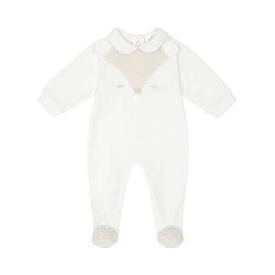 Ivory Fox Sleepsuit DBI25139