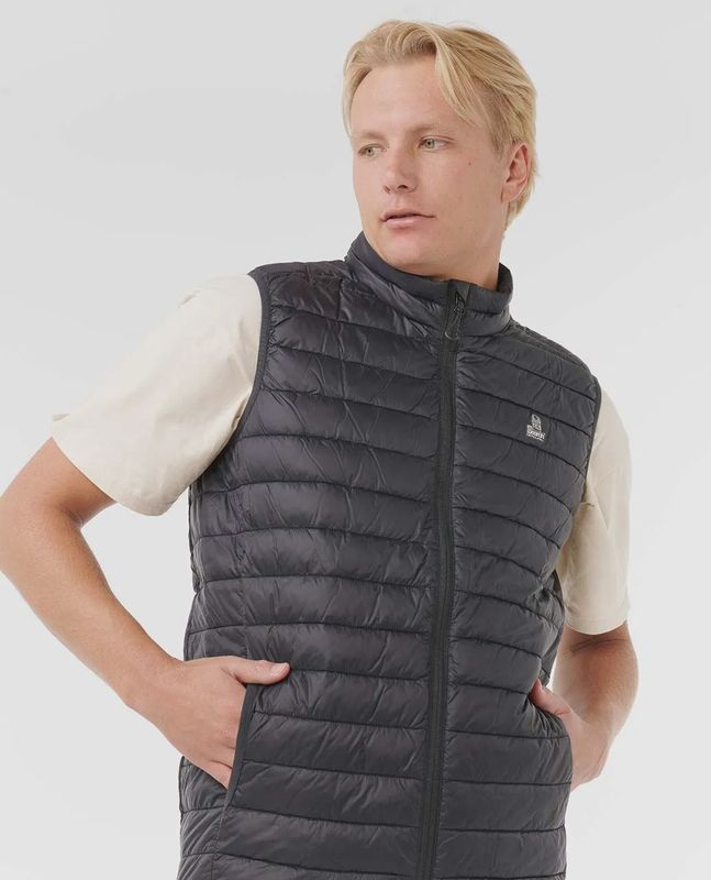 Anti-Series Search Puffer Vest - Black