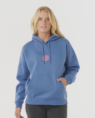 Icons Of Surf Heritage Hood Fleece - Moonlight Blue