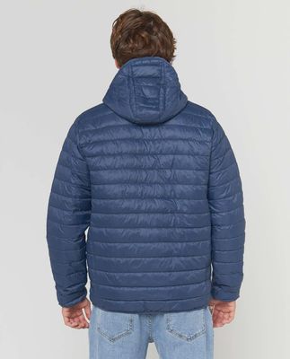 Anti Series Search Zip Crew Fleece - Light Navy