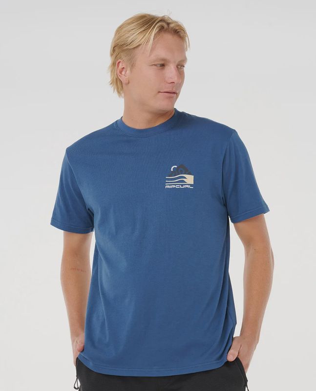 VaporCool Search Range Tee - Light Navy