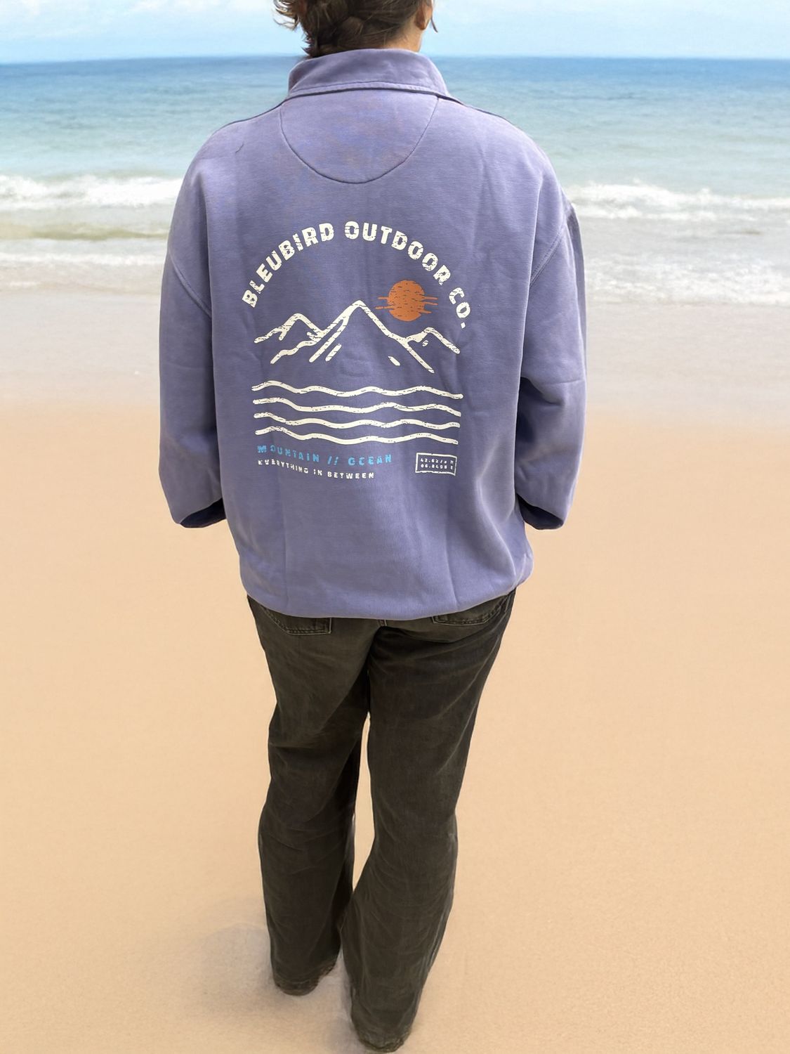 Dawn Jersey - Peri Blue