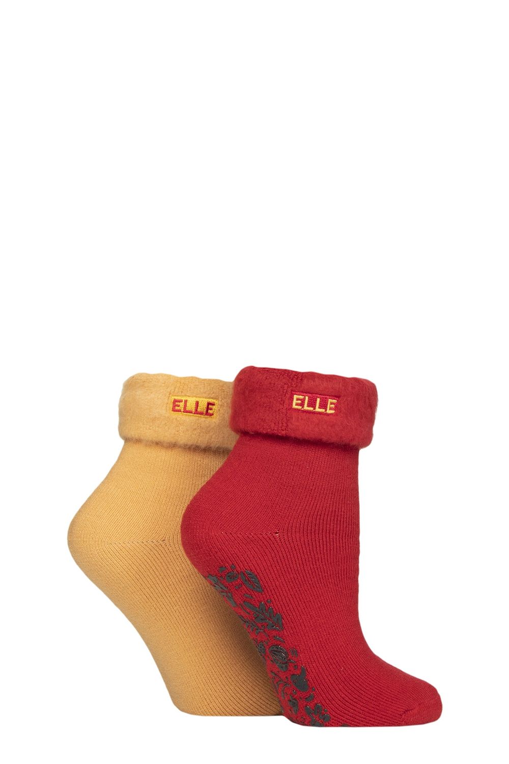 Bed &amp; Home Thermal Socks 2 Pack SE94, Colour: Cinnamon, Size: 4-8