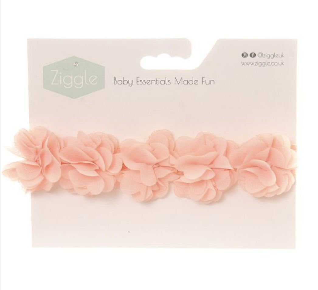 Coral Top Bow Turban Headband BOW0033