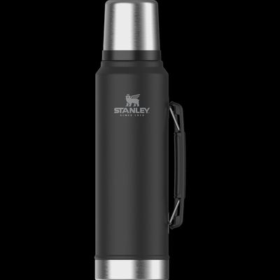 Classic Legendary Bottle 1L - Matte Black Pebble