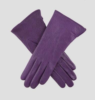 Jessica Women's Imipec Leather Gloves - Amethyst