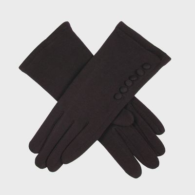 Women's Touchscreen Mid-Arm Thermal Gloves - Mocca
